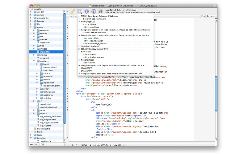 text editor for php mac